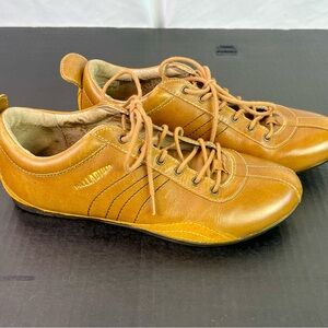 LORIGINALE Palladium Woman’s Brown Leather Sneakers Size 9.5